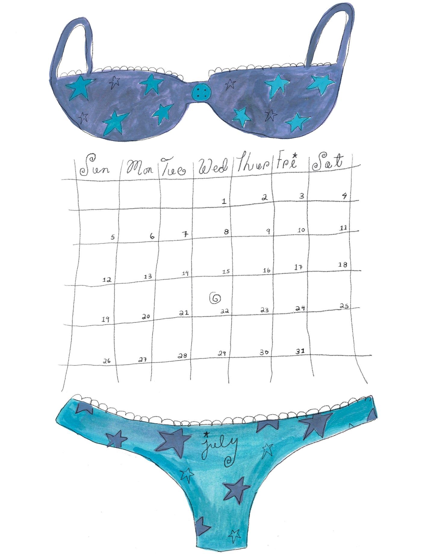 2026 Girlhood Calendar 👙 Pre-Order!