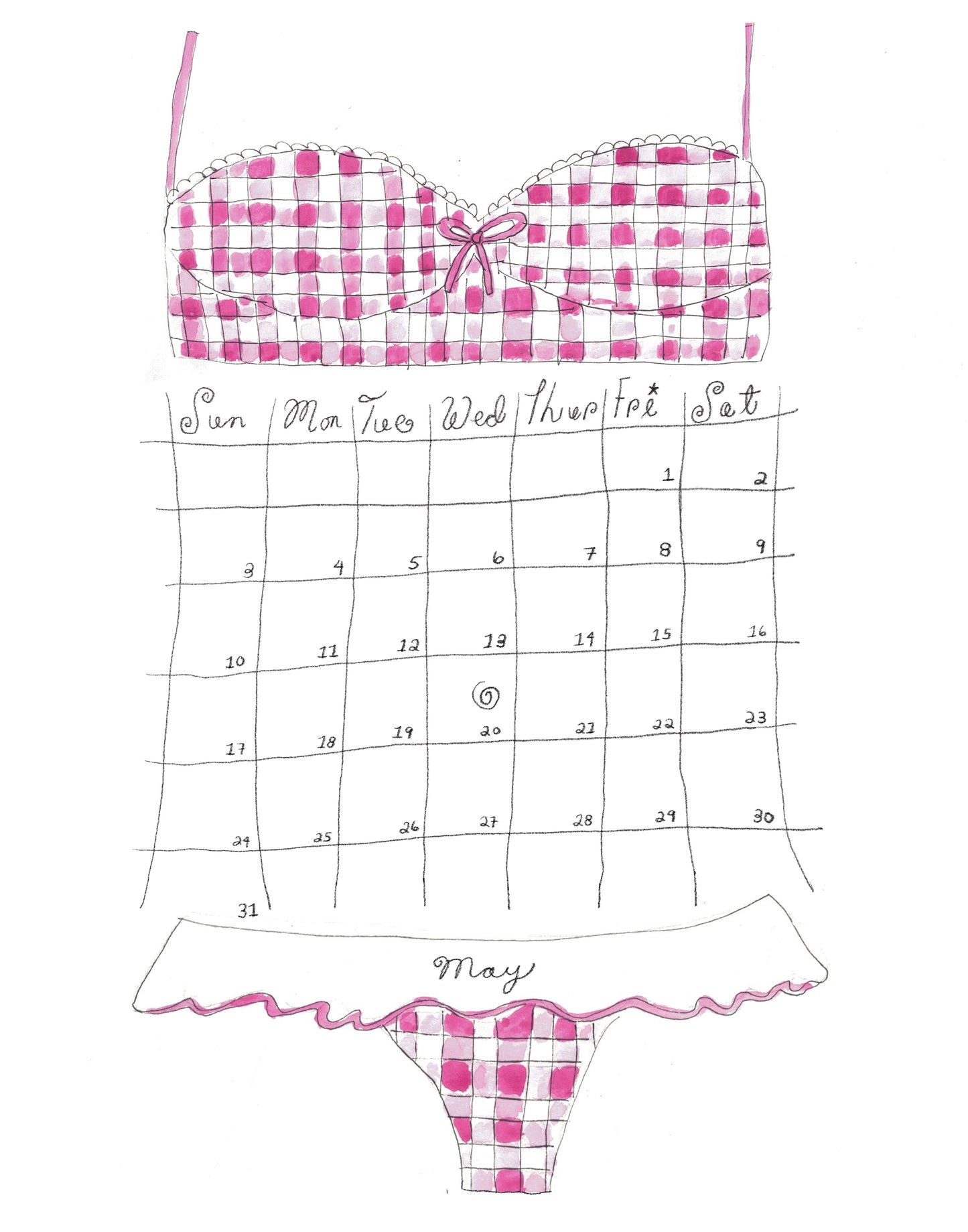2026 Girlhood Calendar 👙 Pre-Order!