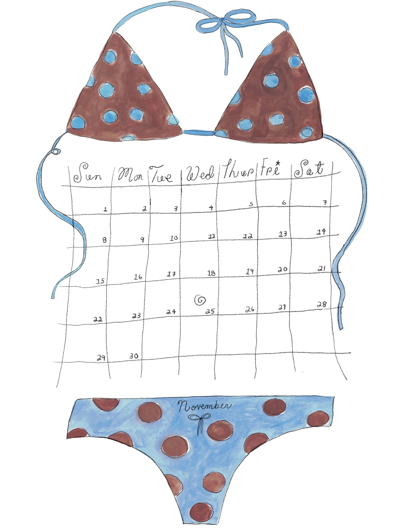 2026 Girlhood Calendar 👙 Pre-Order!