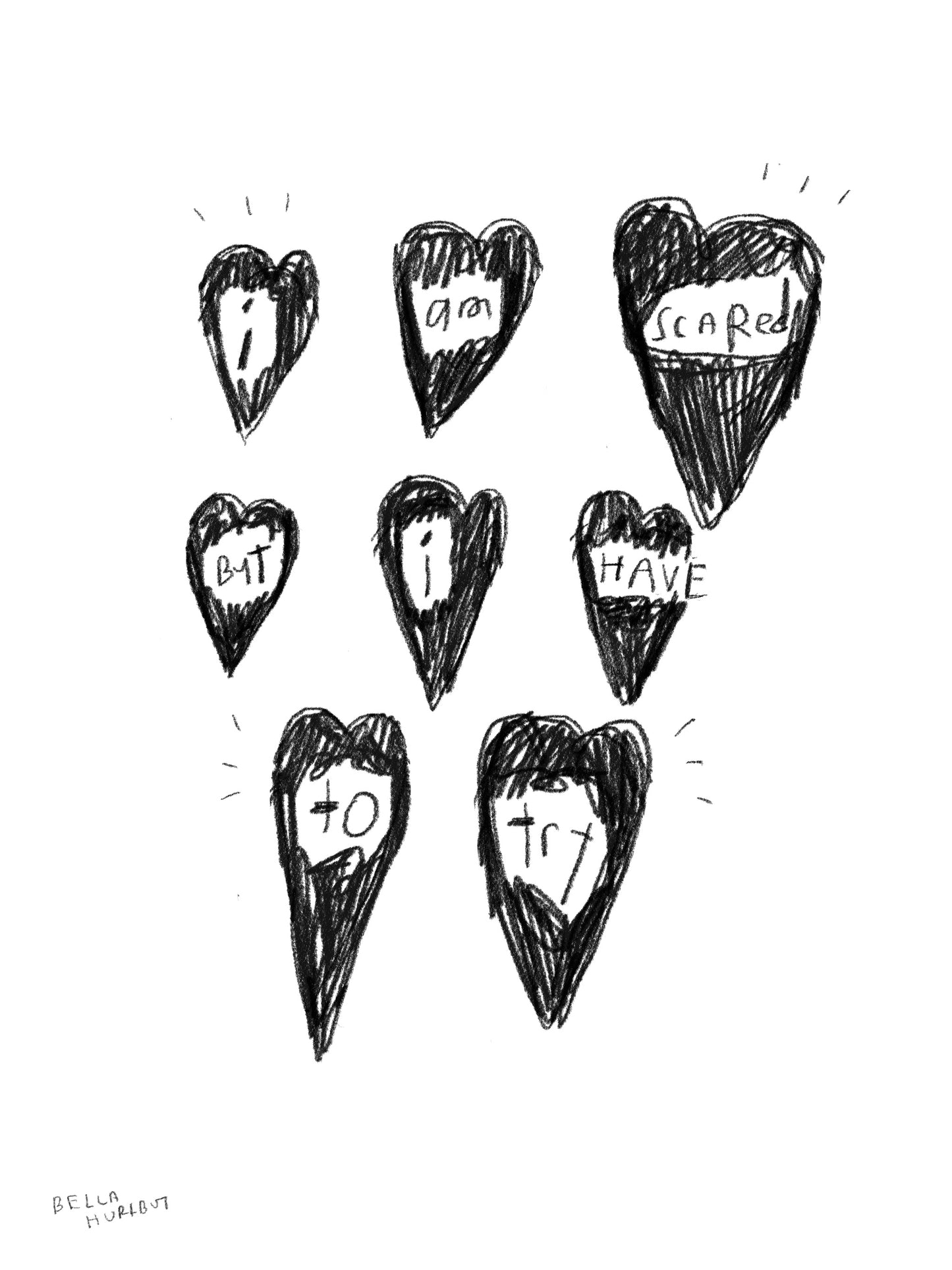 I’m scared but I have to try