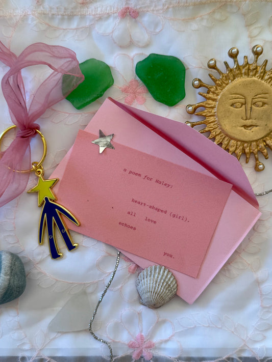 keychain + name poem 🌟