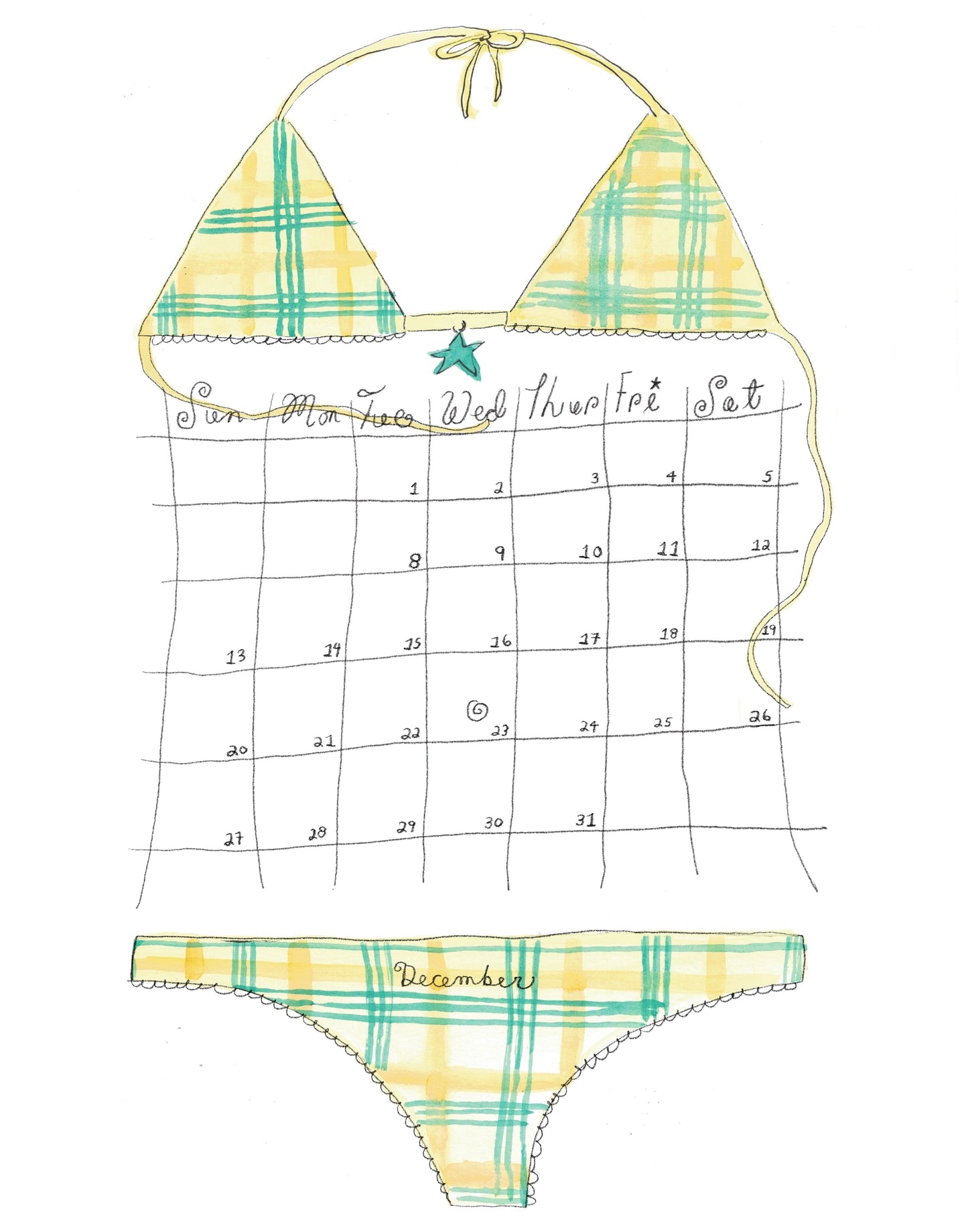 2026 Girlhood Calendar 👙 Pre-Order!