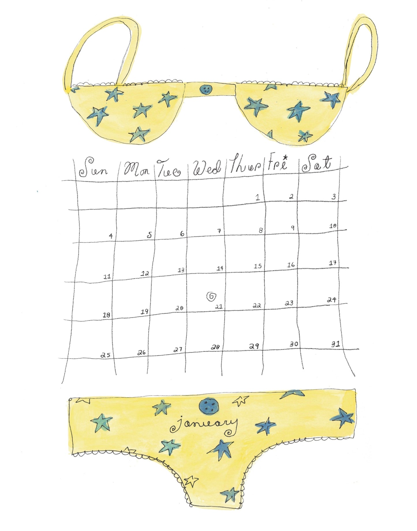 2026 Girlhood Calendar 👙 Pre-Order!