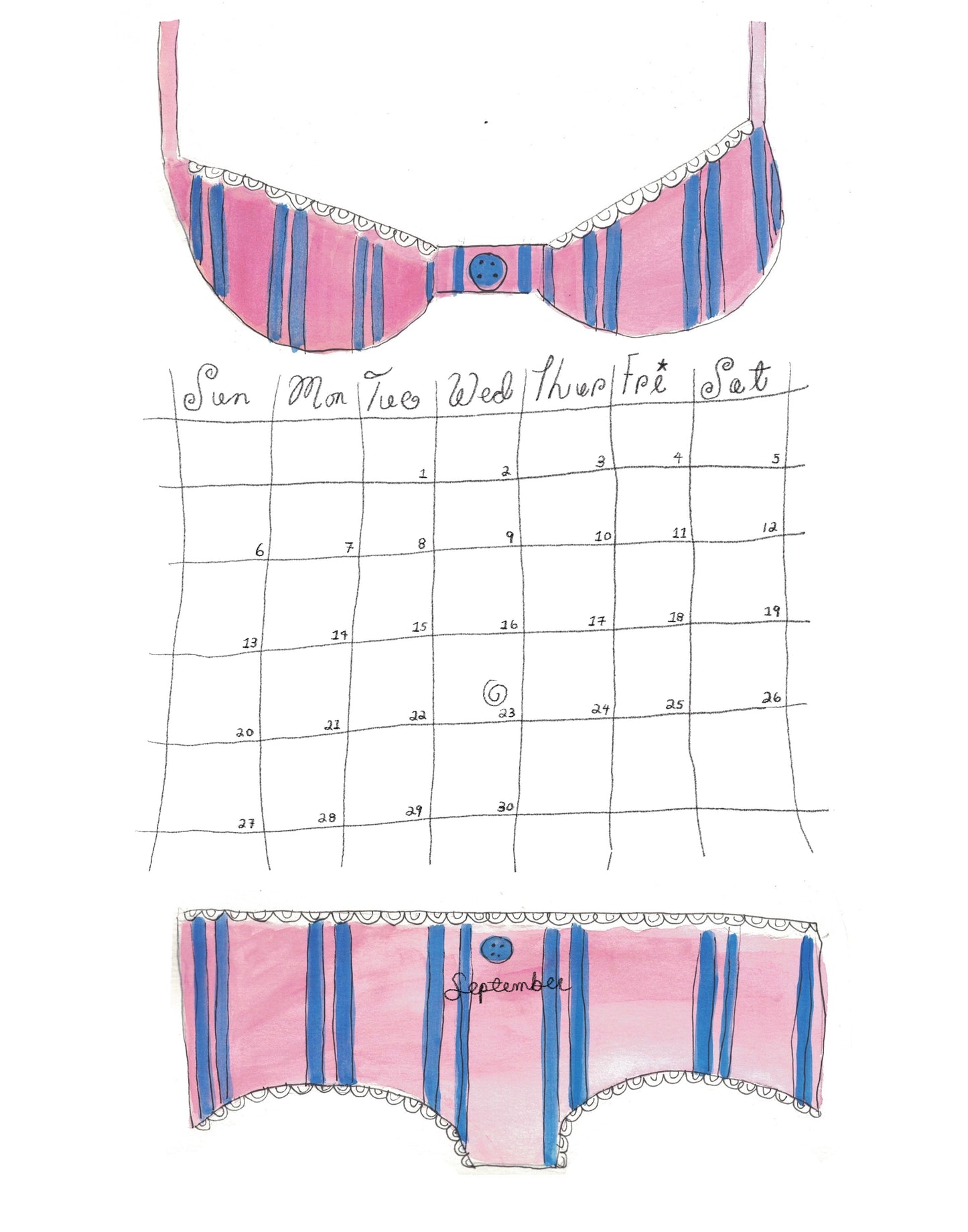 2026 Girlhood Calendar 👙 Pre-Order!