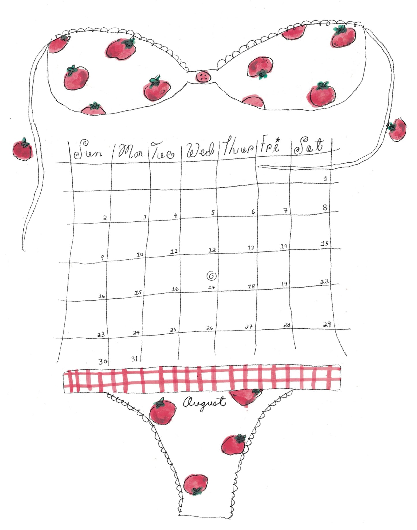 2026 Girlhood Calendar 👙 Pre-Order!