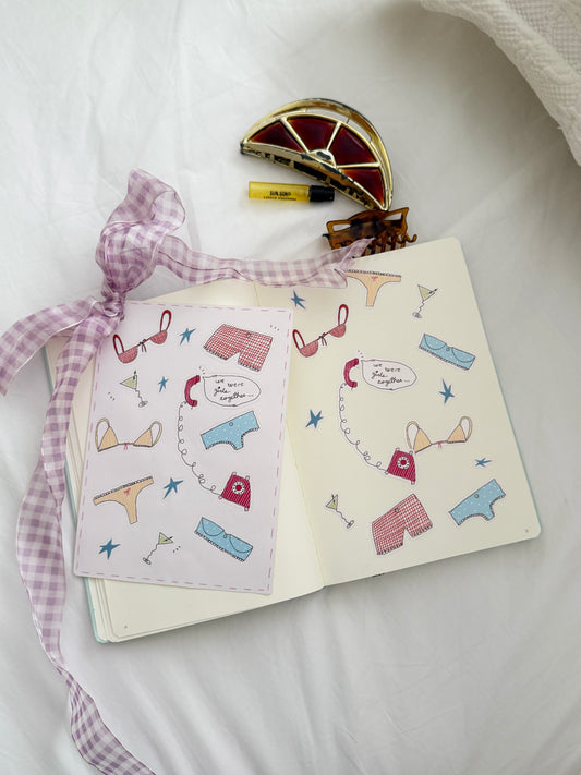 girlhood journal sticker sheet