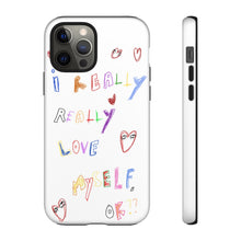 Load image into Gallery viewer, I really really love myself phone case