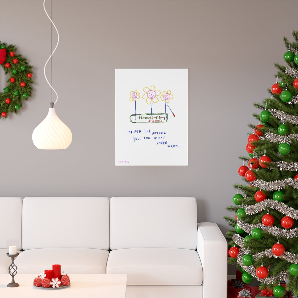 Premium Matte Posters  Featuring Your Own Custom Cartoon – Kustom Gifts