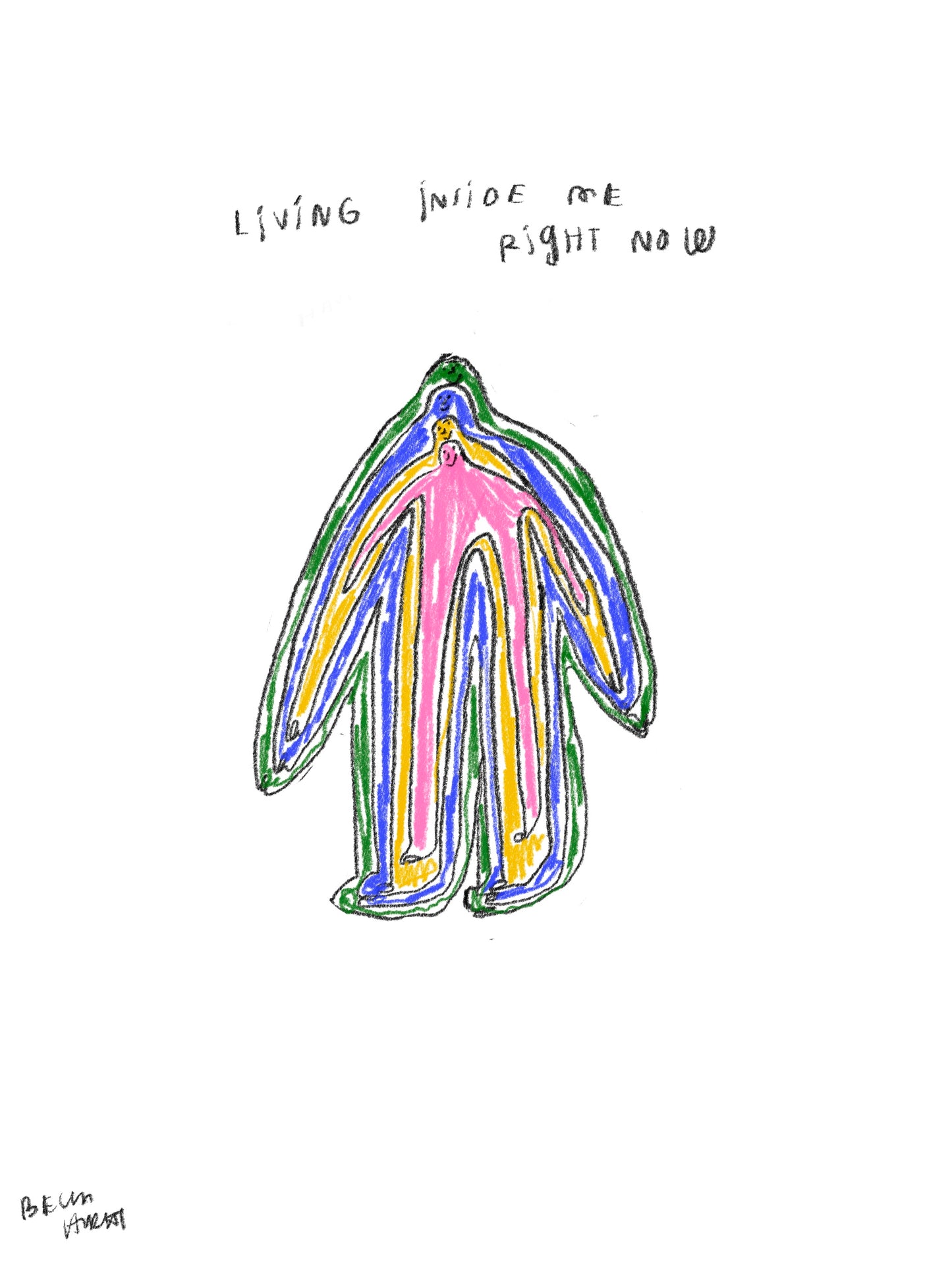 I will never run out of myself!