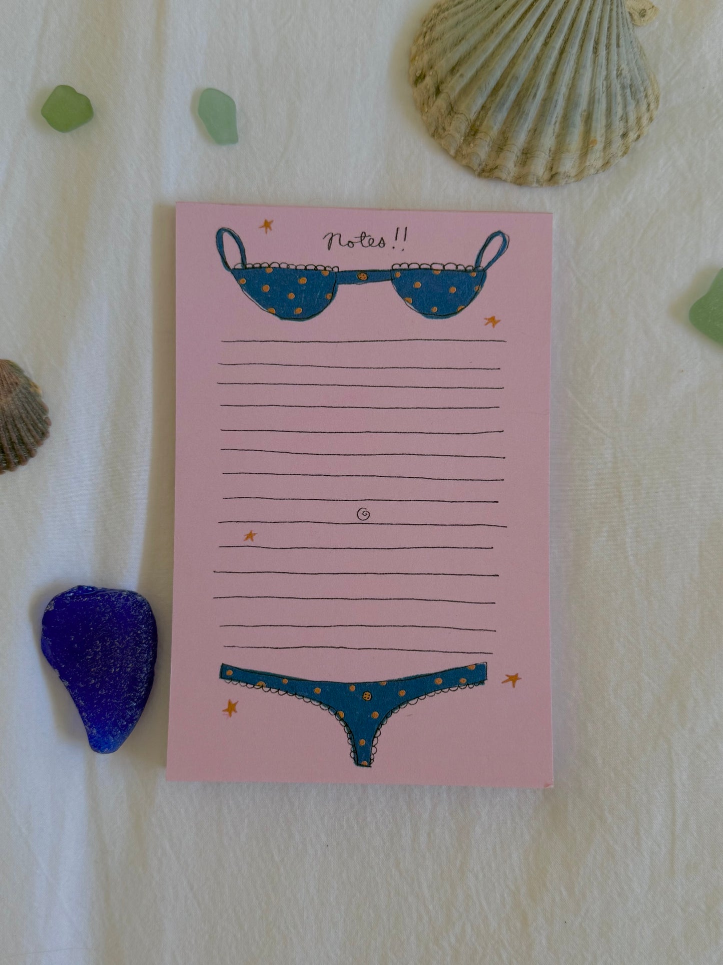 bikini notes!