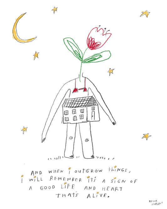 I’m outgrowing things again