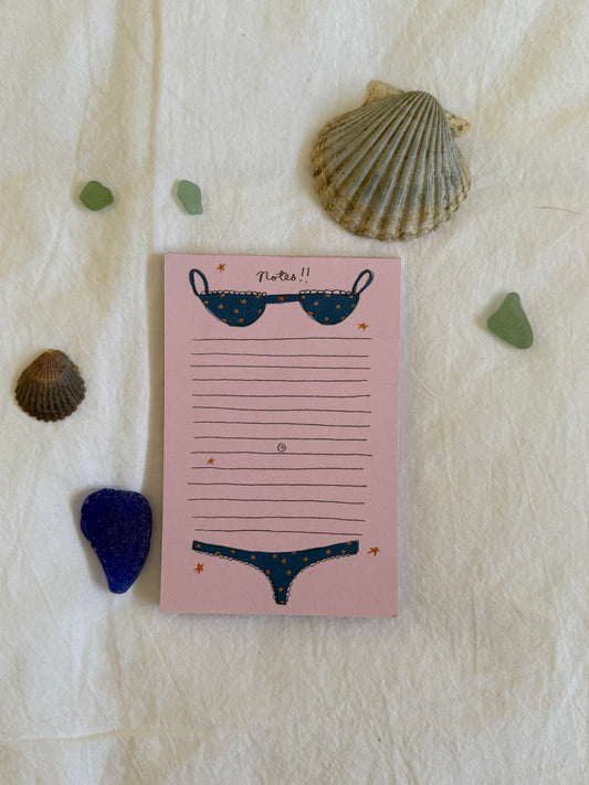 bikini notes!