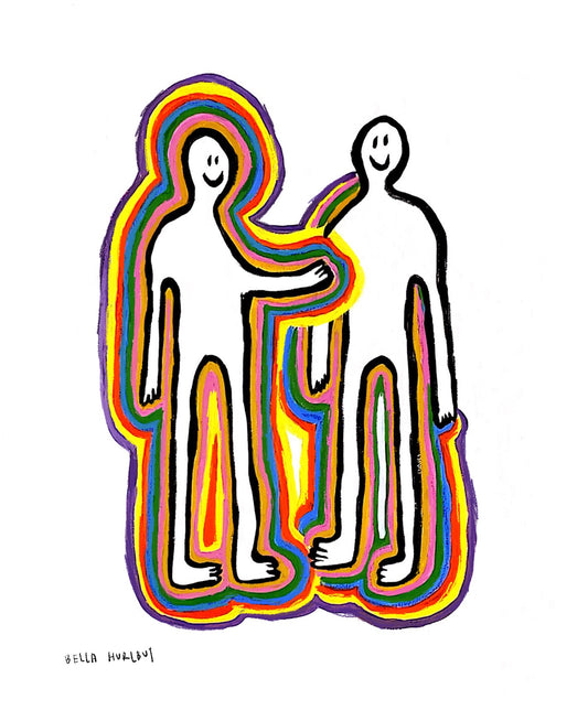 you left me colorful