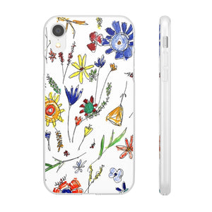whimsical flowers case