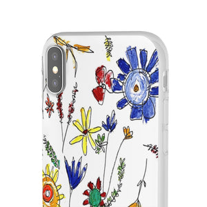 whimsical flowers case
