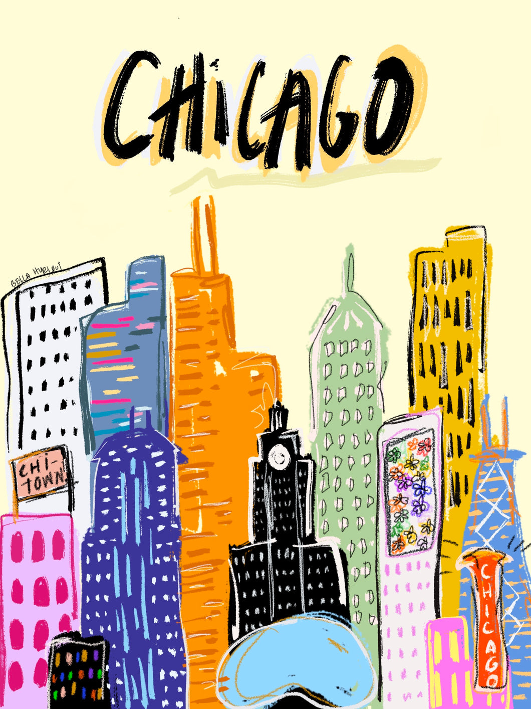 chic Chicago *print*