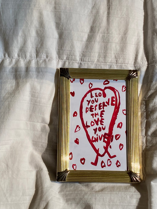your heart needs to hear this….5x7 mini prints