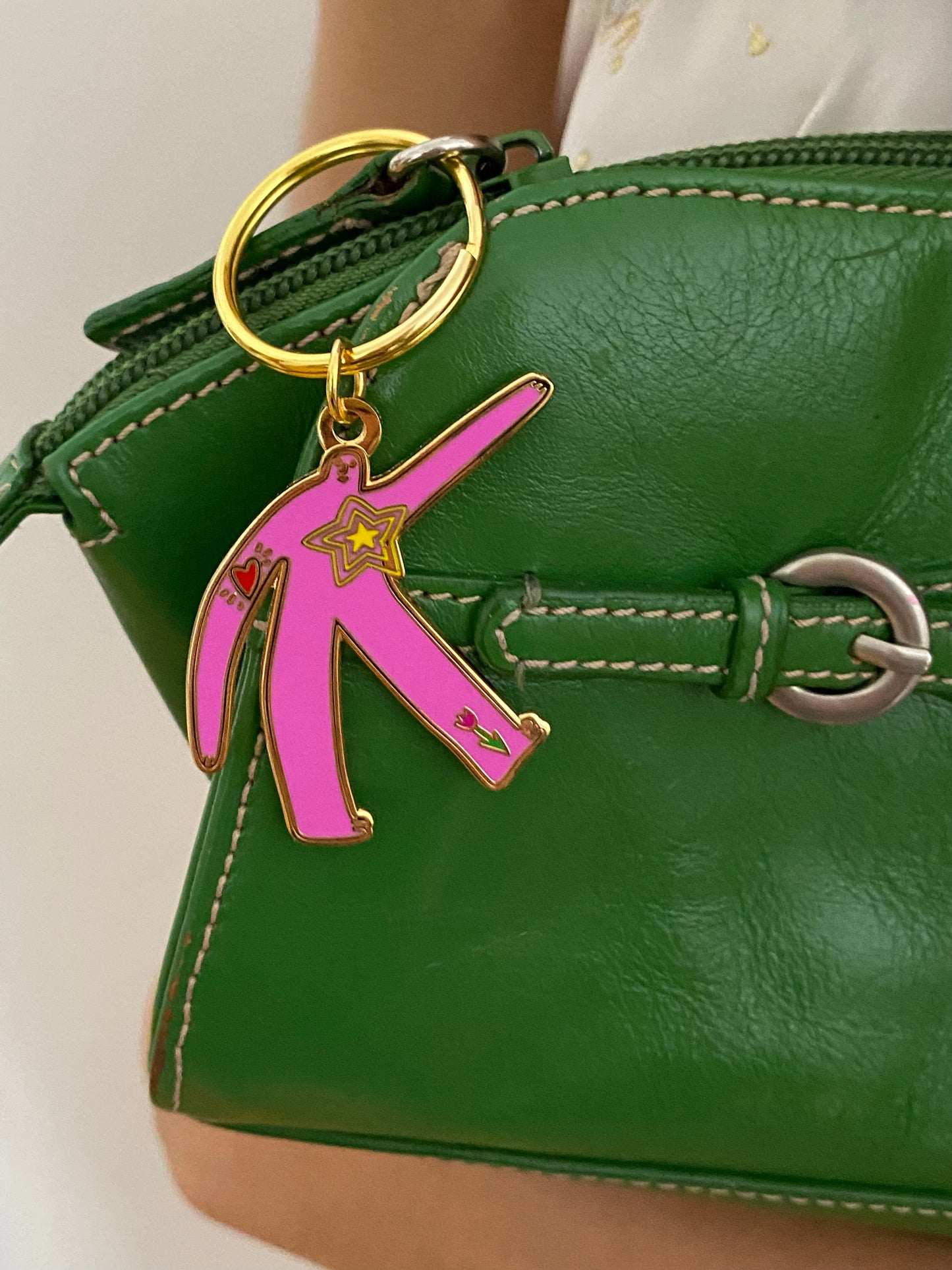 “heart on my sleeve” keychain (SUMMER RESTOCK PRE-ORDER)